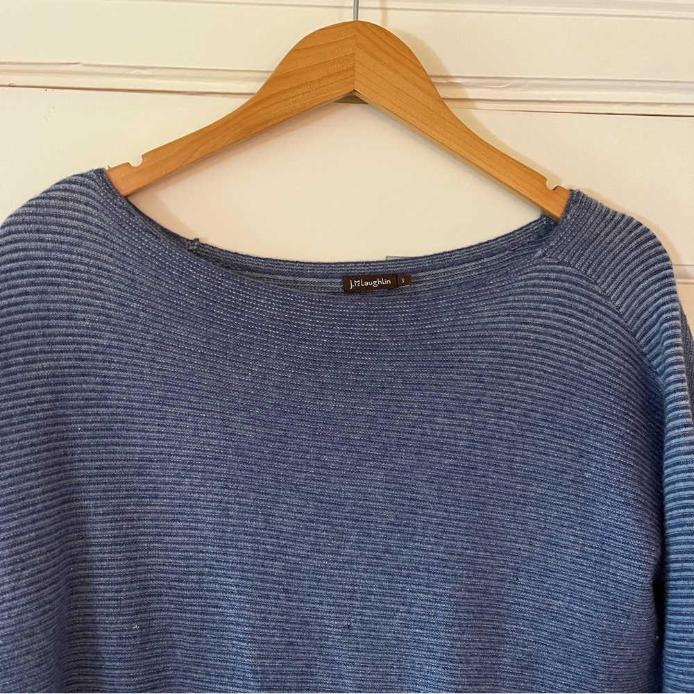 J. Mclaughlin Cashmere Boat Neck Sweater - image 5